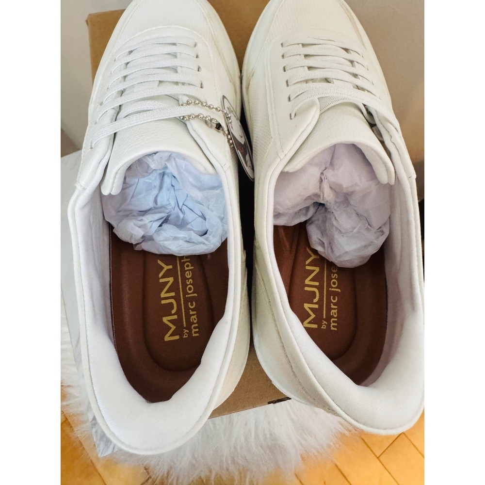 Marc Joseph New York‎ Ferndale Ave Sneaker (Women)  White, Size 10, NWT - Picture 6 of 16